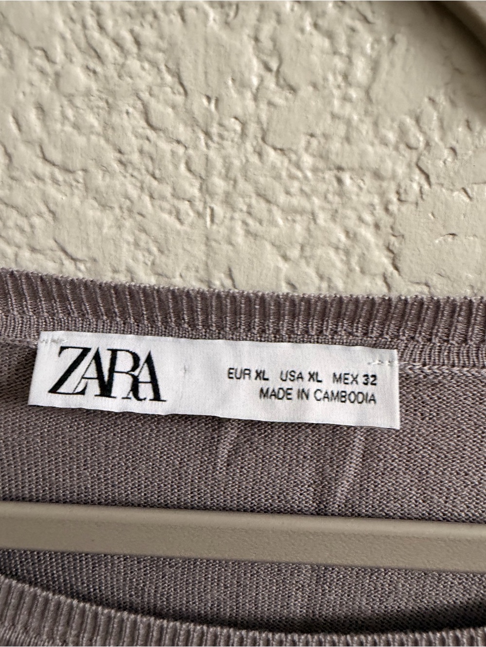 ZARA  Taupe-Mauve Sweater